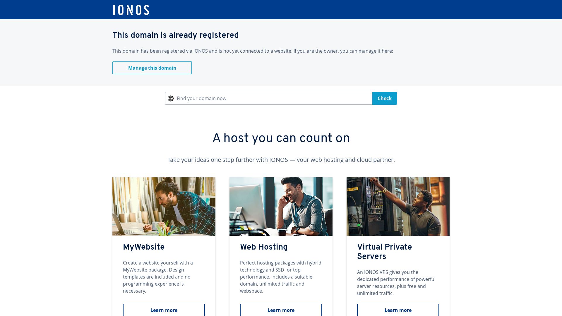 Webseitenstatus 1001-events.de ist   ONLINE
