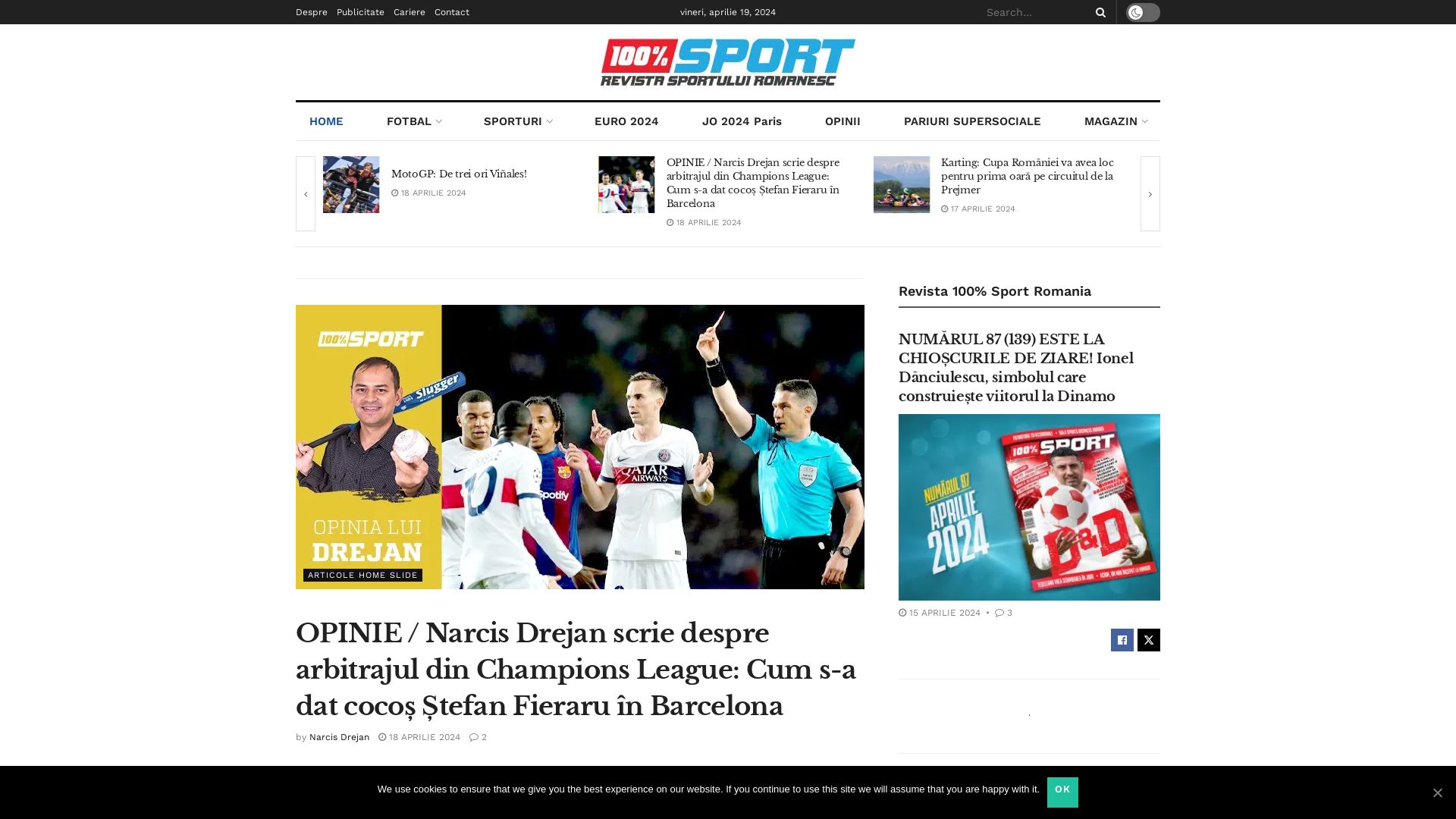 Webseitenstatus 100sport.ro ist   ONLINE