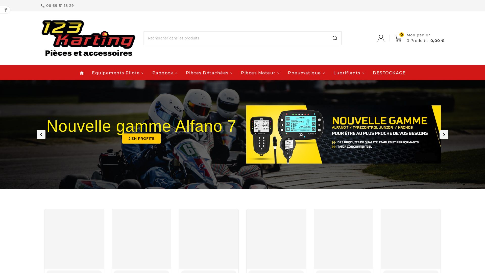 Webseitenstatus 123karting.fr ist   ONLINE