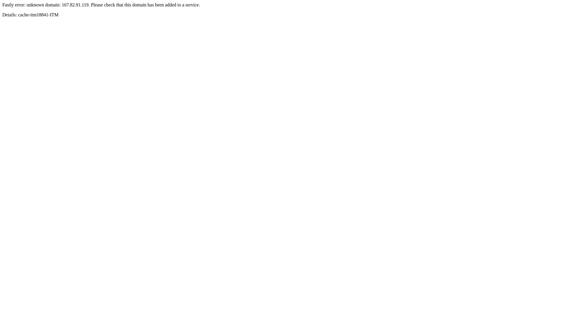 Webseitenstatus 167.82.91.119 ist   ONLINE