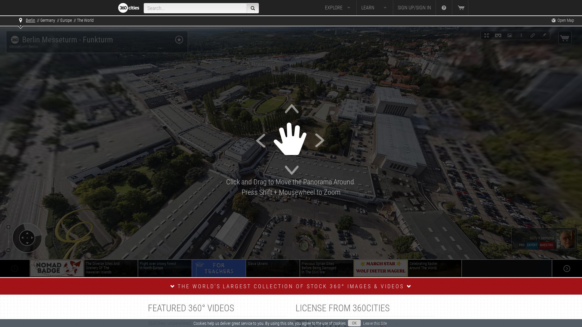 Webseitenstatus 360cities.net ist   ONLINE