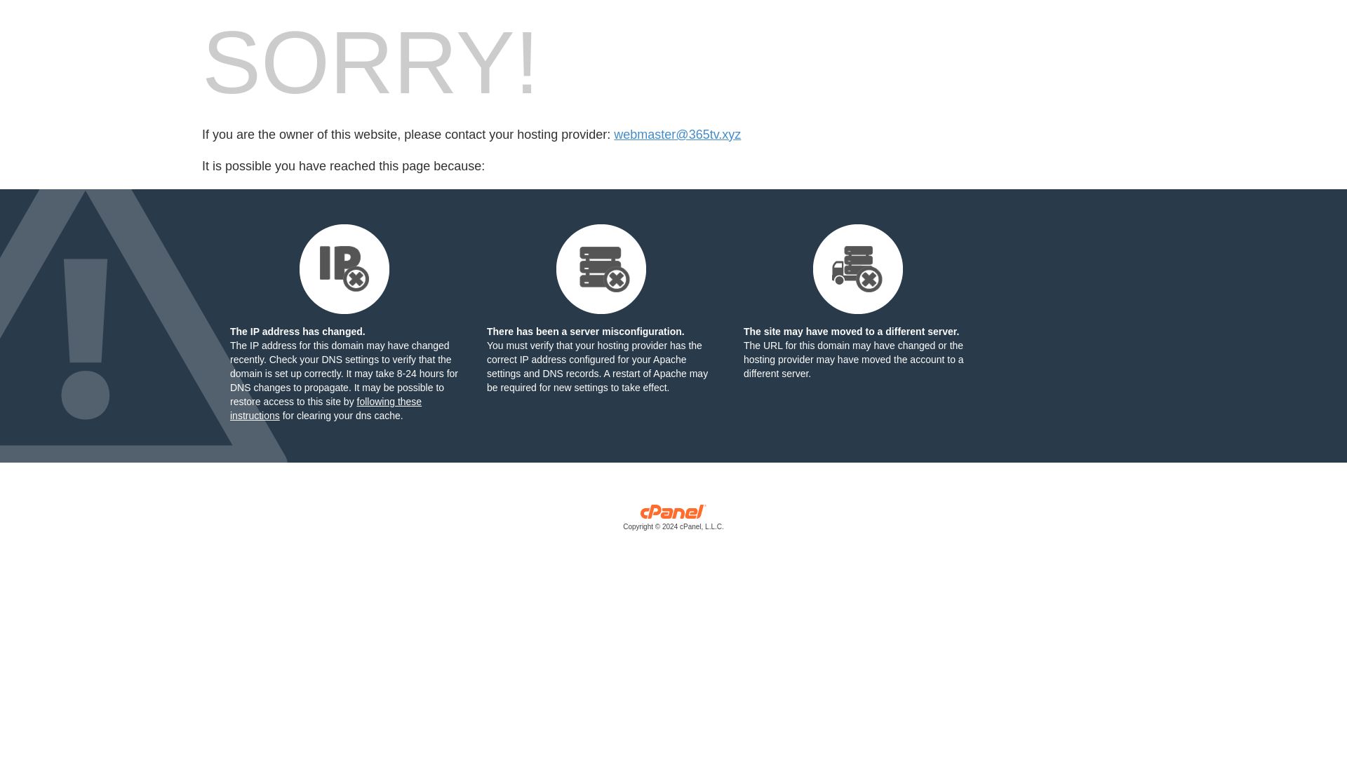 Webseitenstatus 365tv.xyz ist   ONLINE