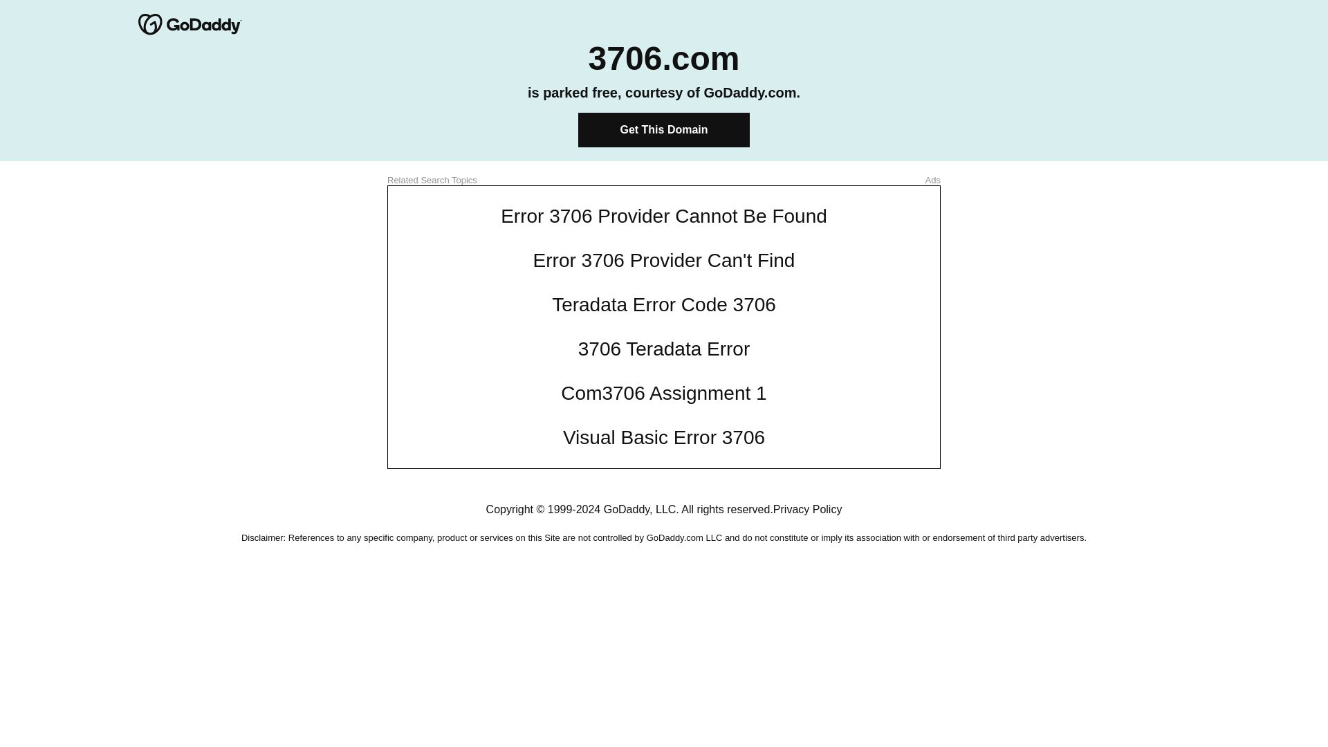 Webseitenstatus 3706.com ist   ONLINE
