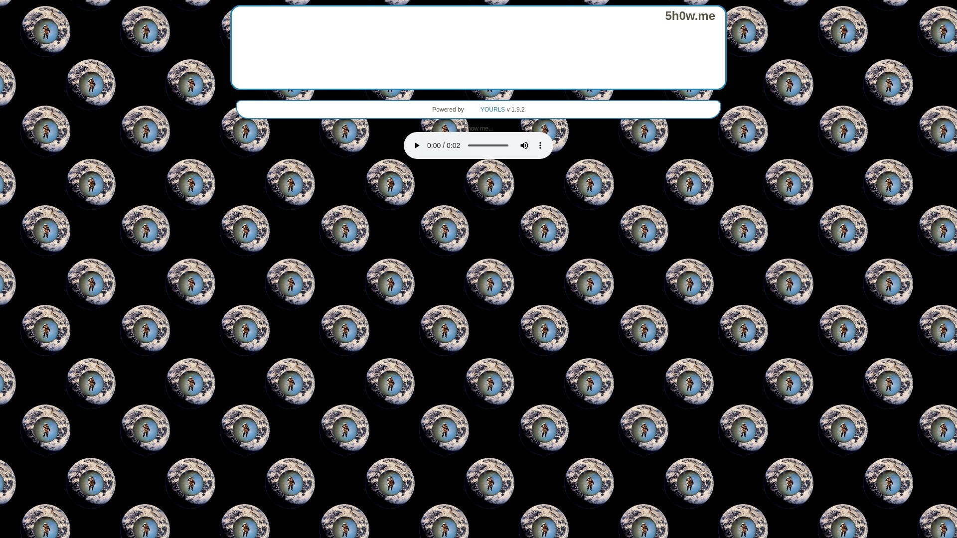 Webseitenstatus 5h0w.me ist   ONLINE