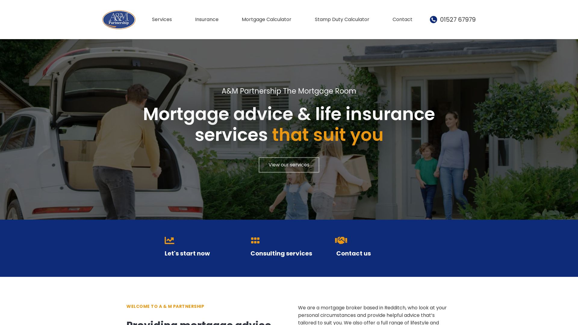 Webseitenstatus aandmpartnership.co.uk ist   ONLINE