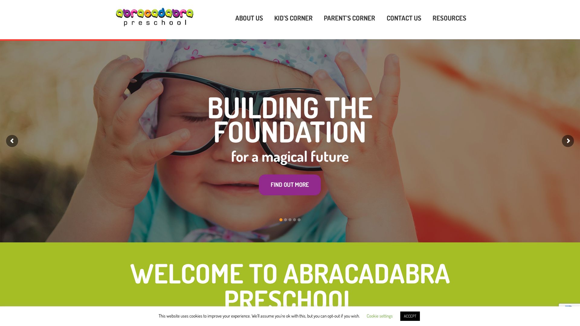 Webseitenstatus abracadabrapreschool.co.uk ist   ONLINE