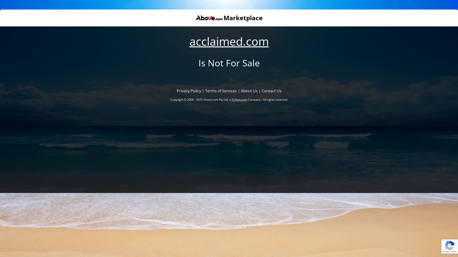 Webseitenstatus acclaimed.com ist   ONLINE