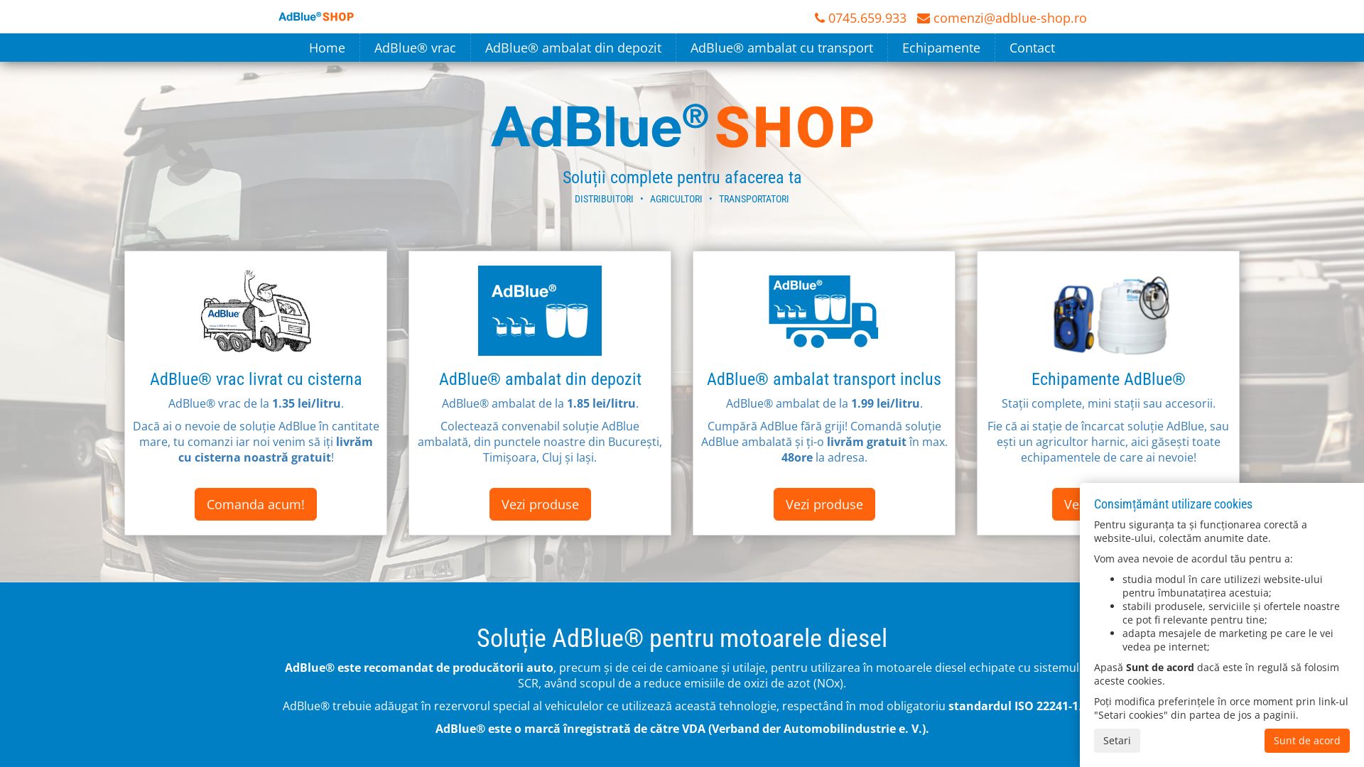 Webseitenstatus adblue-shop.ro ist   ONLINE