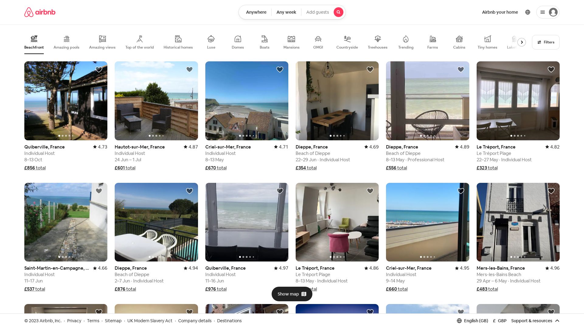 Webseitenstatus airbnb.co.uk ist   ONLINE