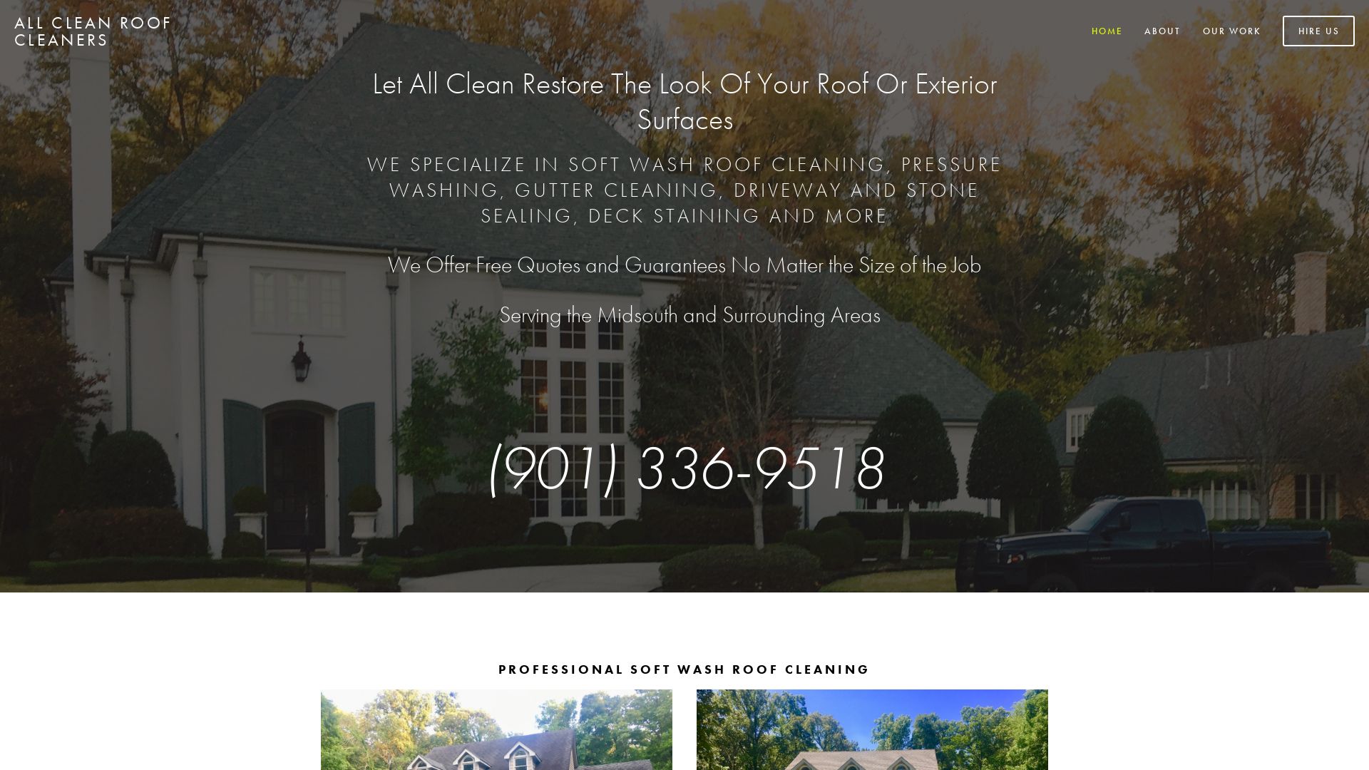 Webseitenstatus allcleanroofcleaners.com ist   ONLINE