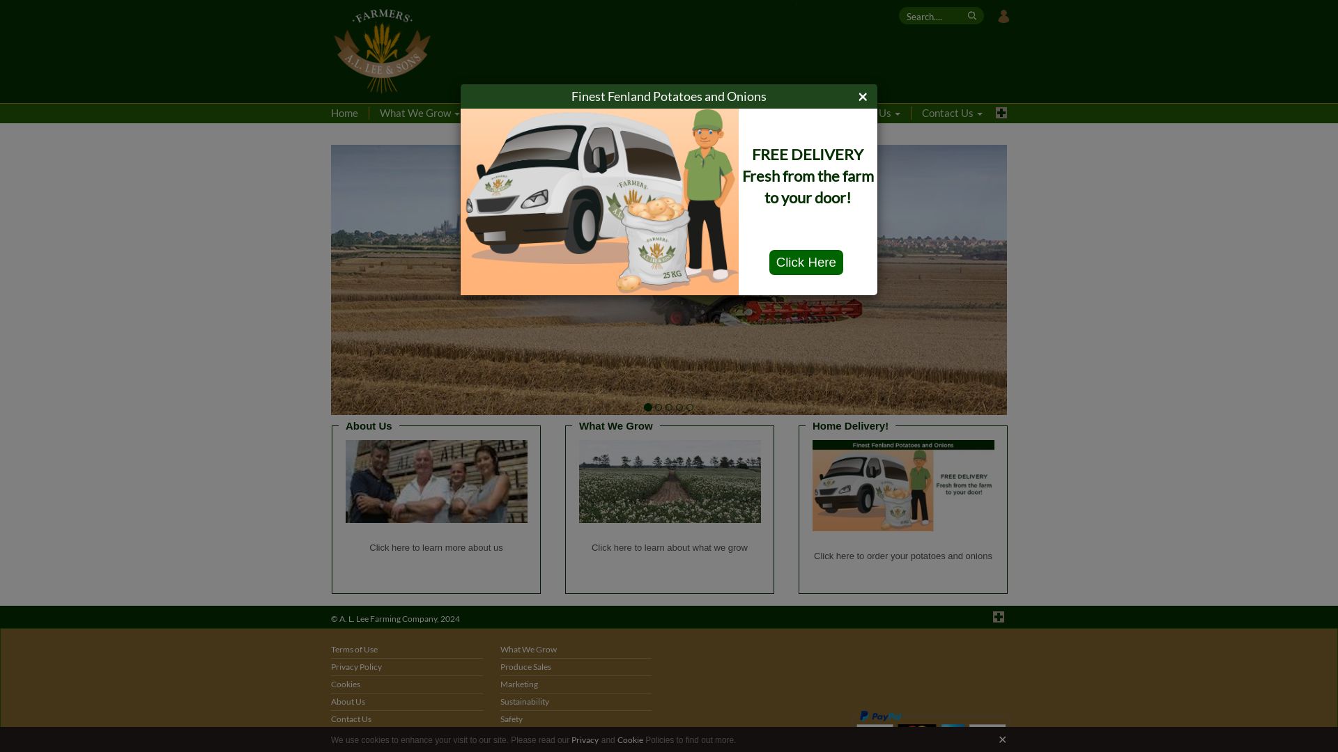 Webseitenstatus allee-farms.co.uk ist   ONLINE