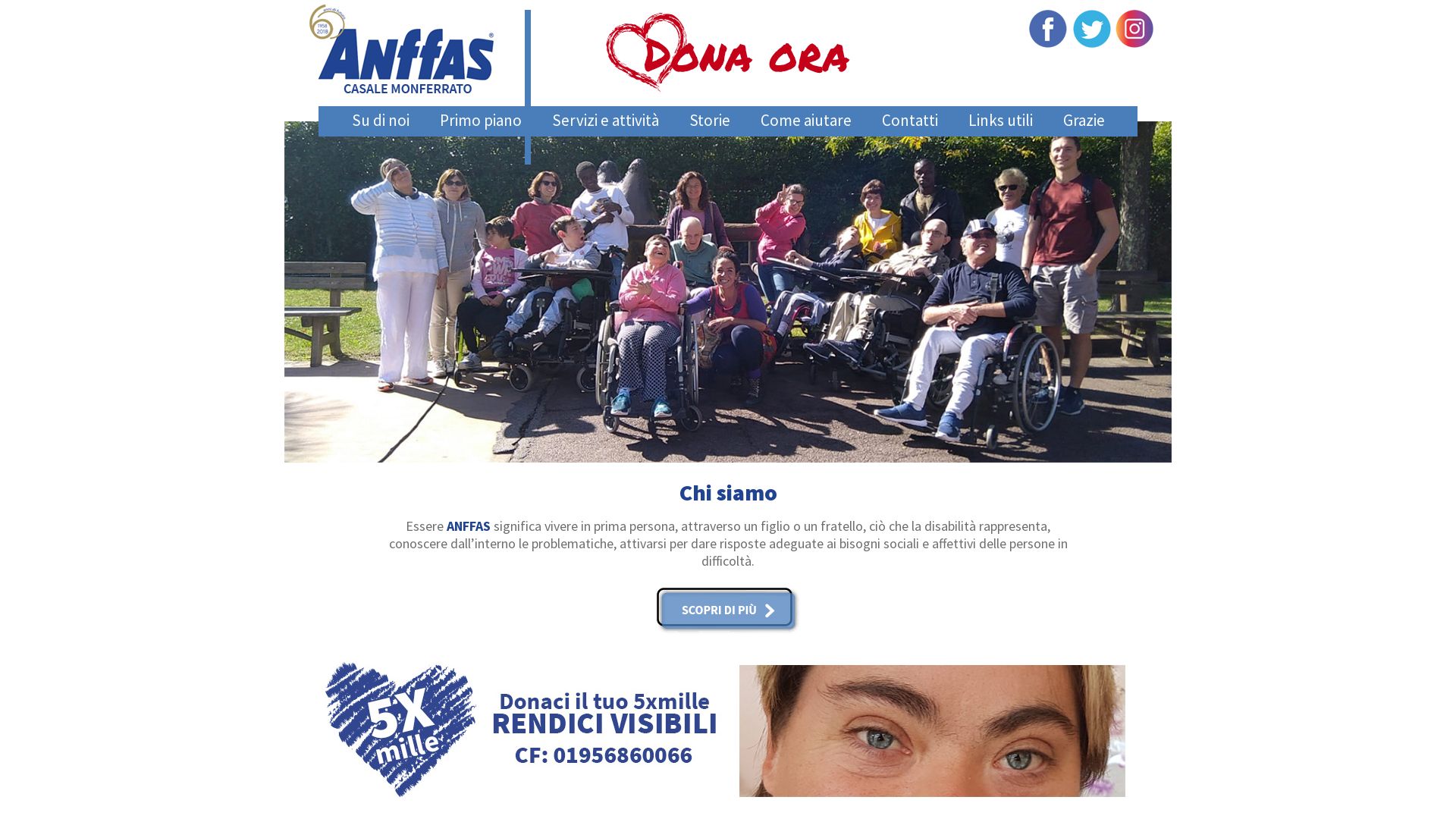Webseitenstatus anffas-casale.it ist   ONLINE