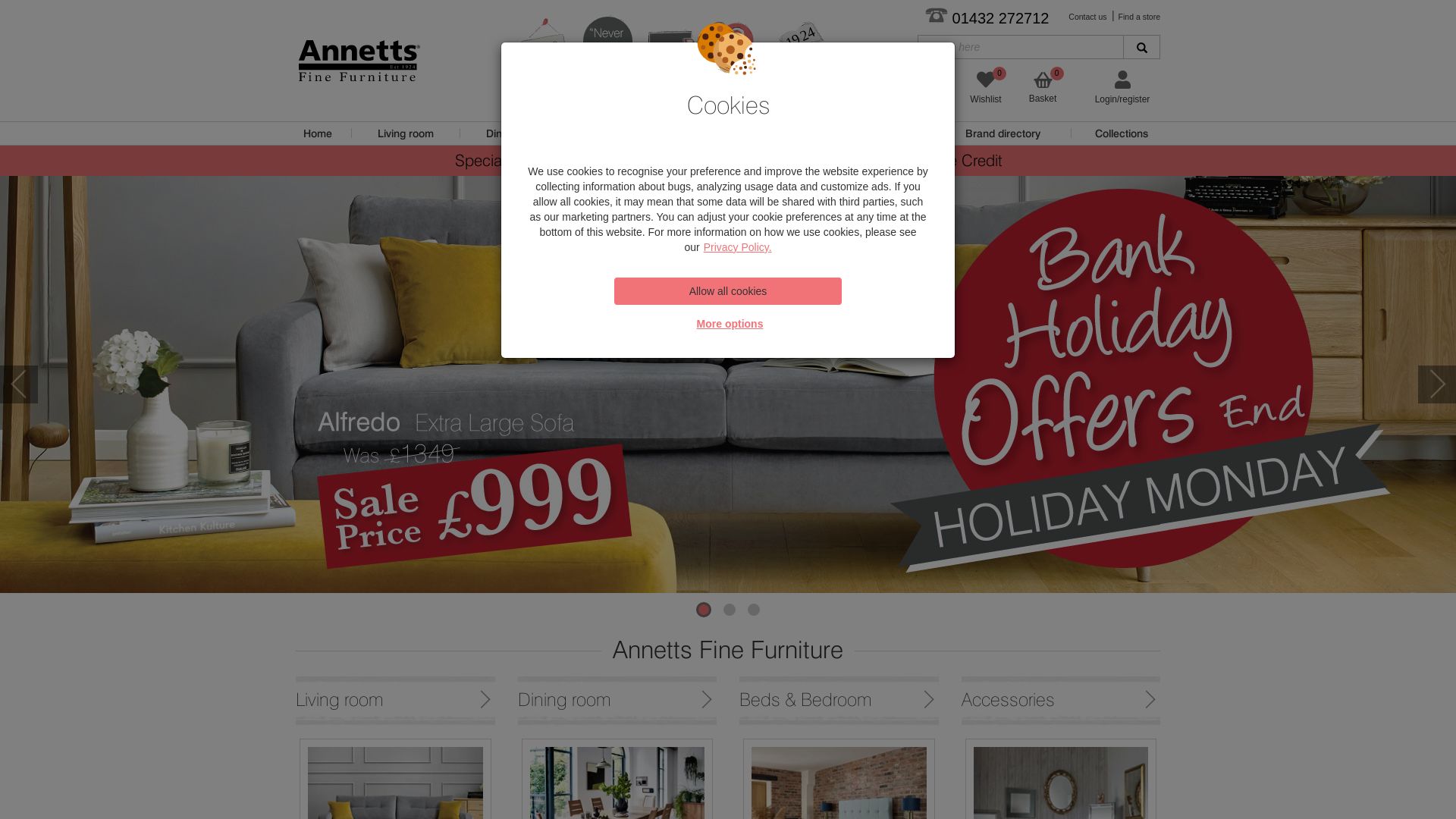 Webseitenstatus annetts.co.uk ist   ONLINE