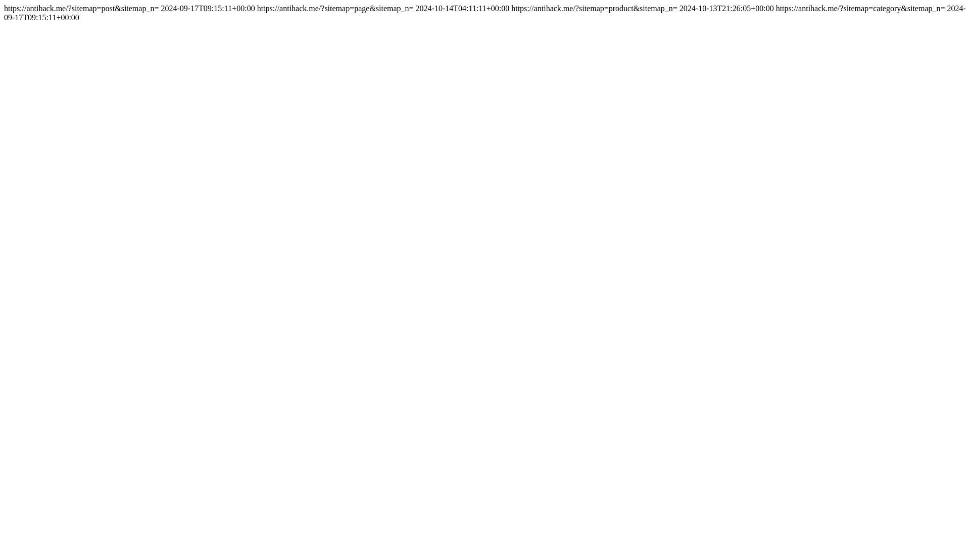 Webseitenstatus antihack.me ist   ONLINE