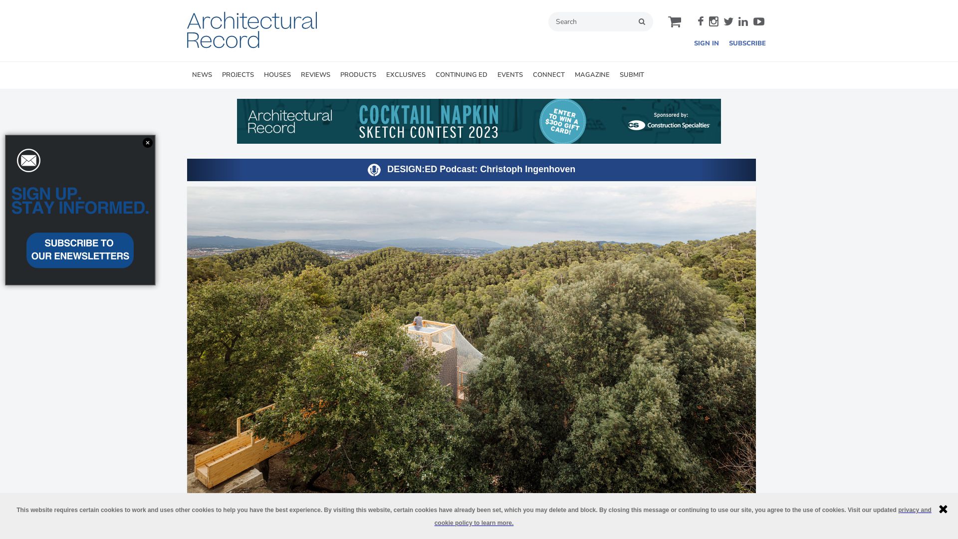 Webseitenstatus architecturalrecord.com ist   ONLINE