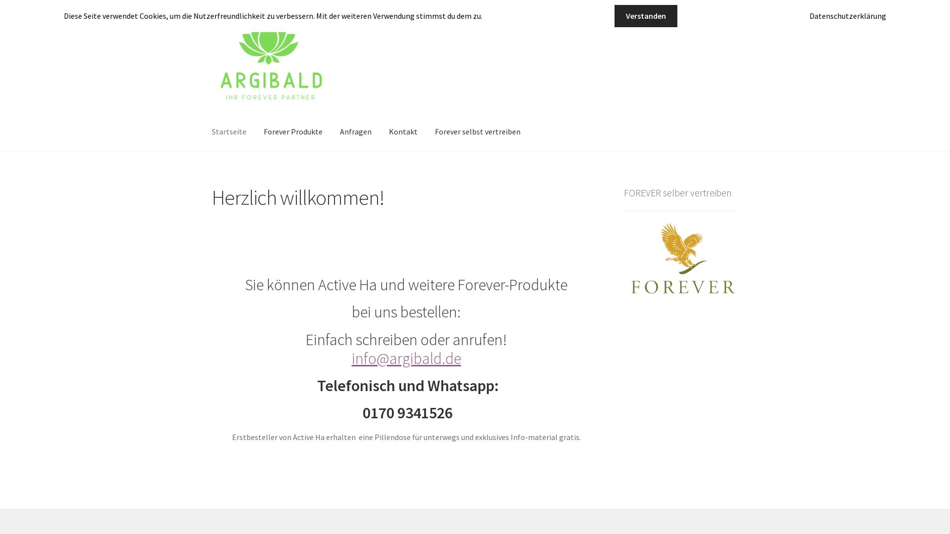 Webseitenstatus argibald.de ist   ONLINE