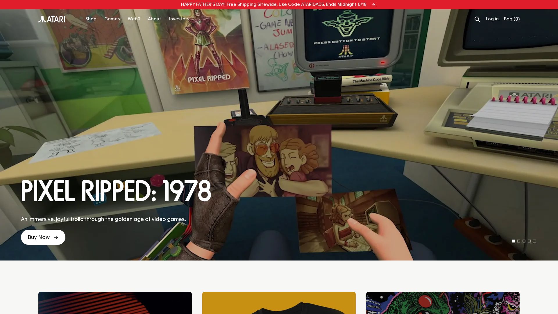 Webseitenstatus atari.com ist   ONLINE