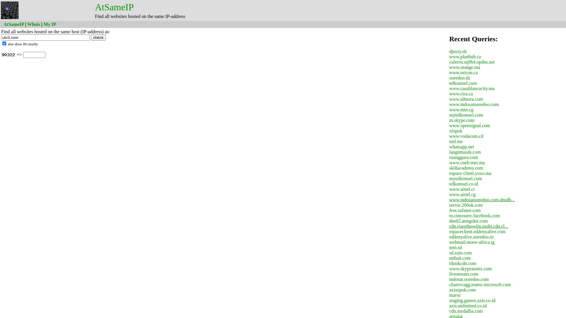 Webseitenstatus atsameip.intercode.ca ist   ONLINE
