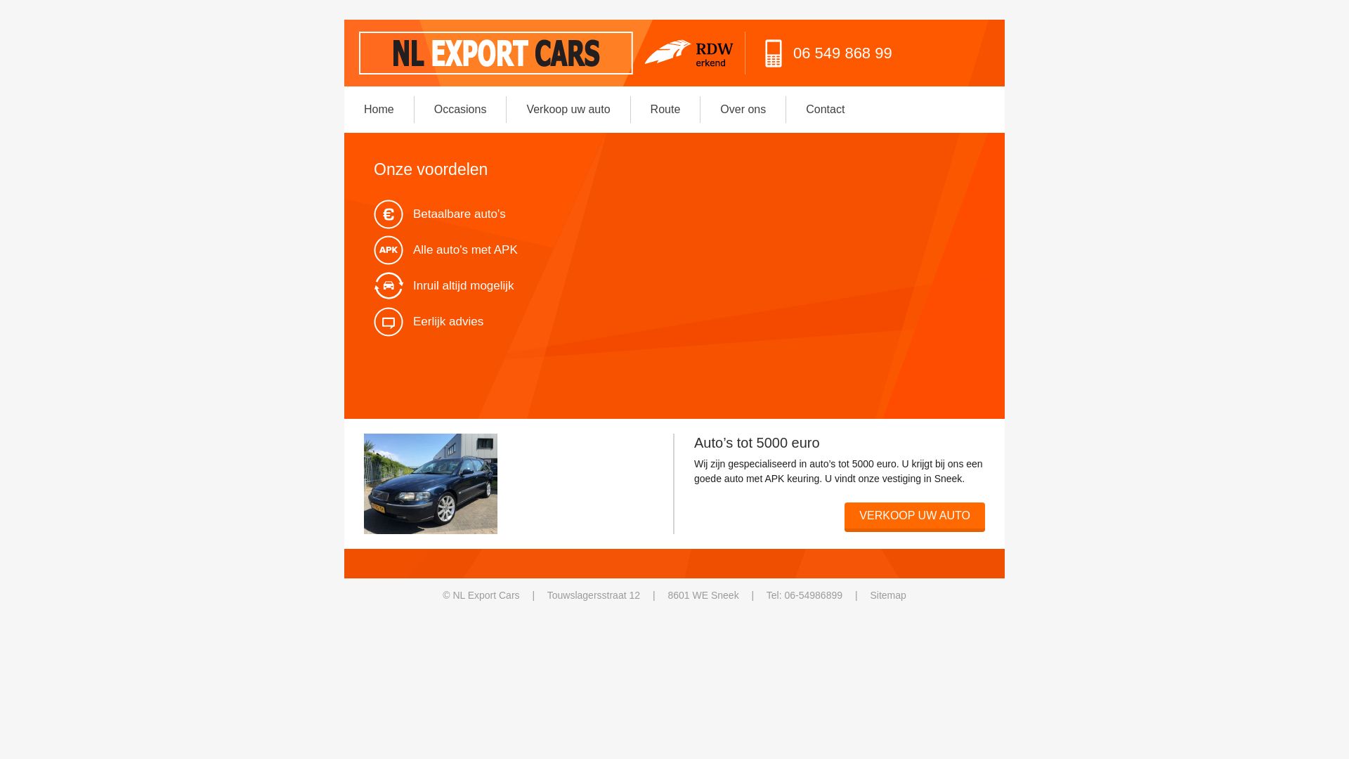 Webseitenstatus autostot2000euro.nl ist   ONLINE