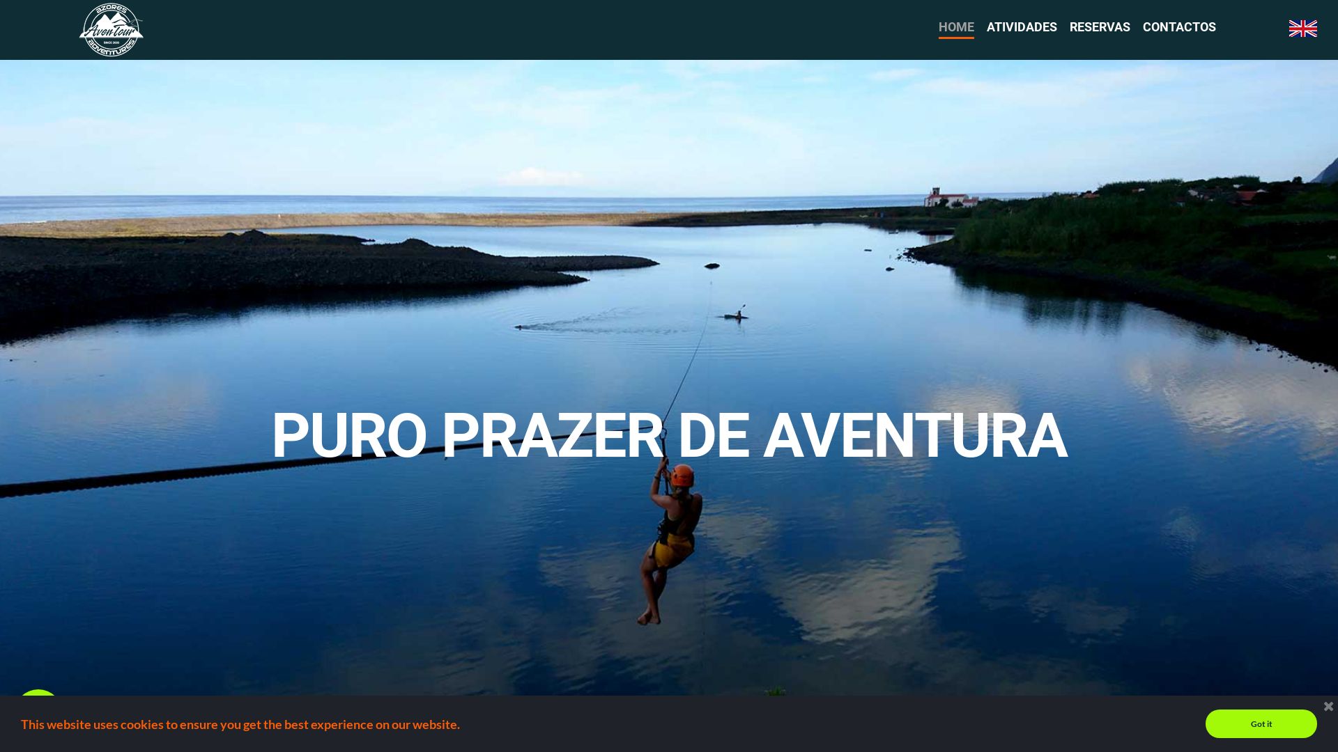 Webseitenstatus aventour.pt ist   ONLINE