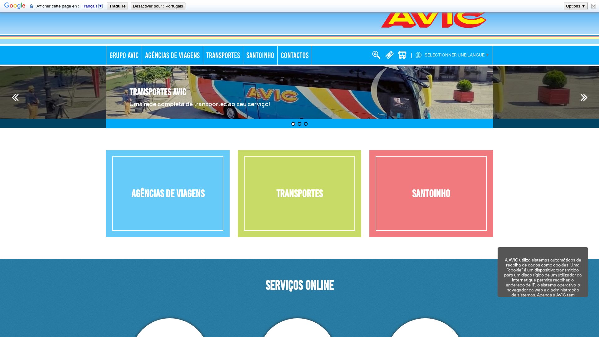 Webseitenstatus avic.pt ist   ONLINE