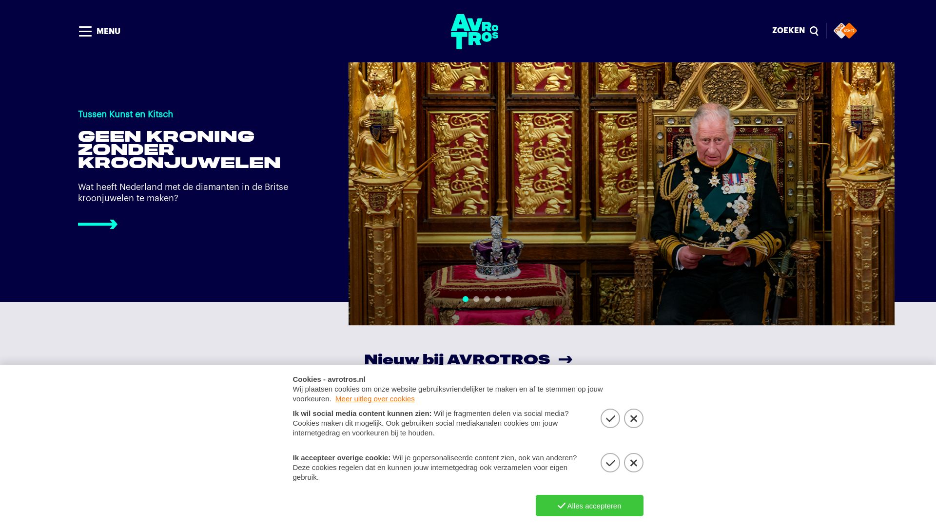 Webseitenstatus avrotros.nl ist   ONLINE