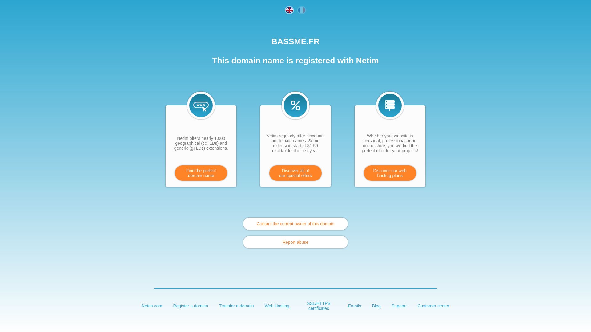 Webseitenstatus bassme.fr ist   ONLINE