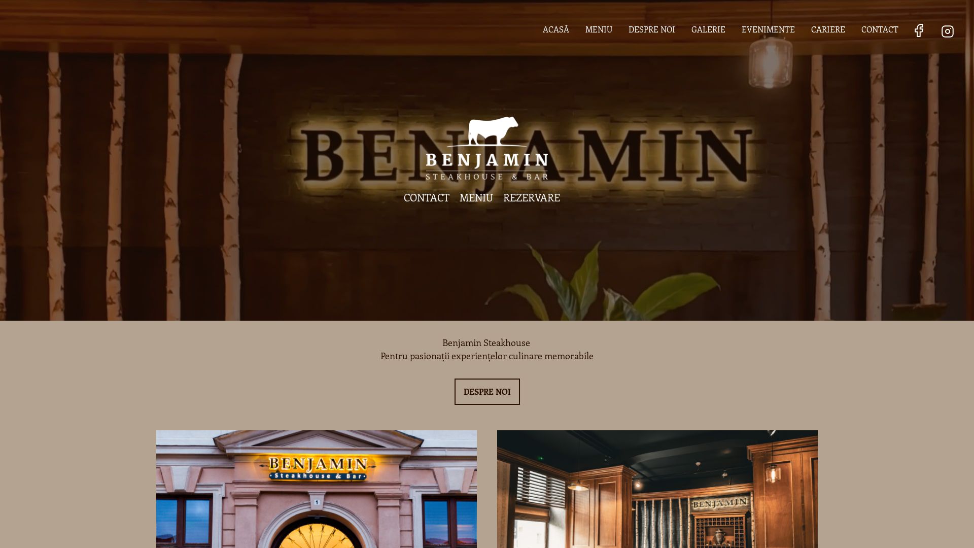 Webseitenstatus benjaminsteakhouse.ro ist   ONLINE