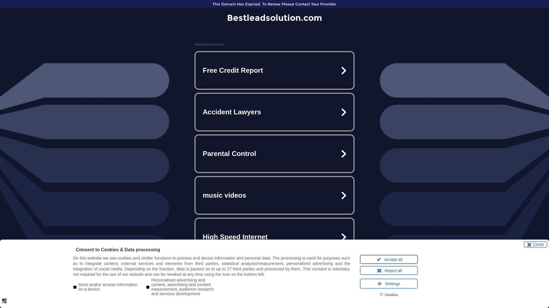 Webseitenstatus bestleadsolution.com ist   ONLINE