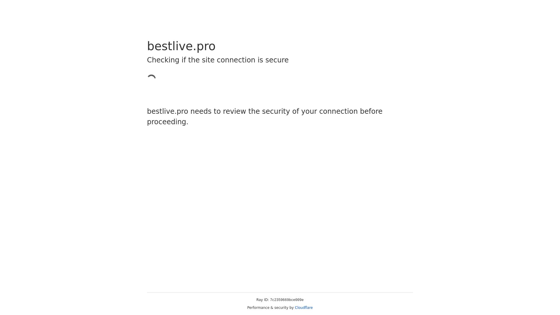 Webseitenstatus bestlive.pro ist   ONLINE