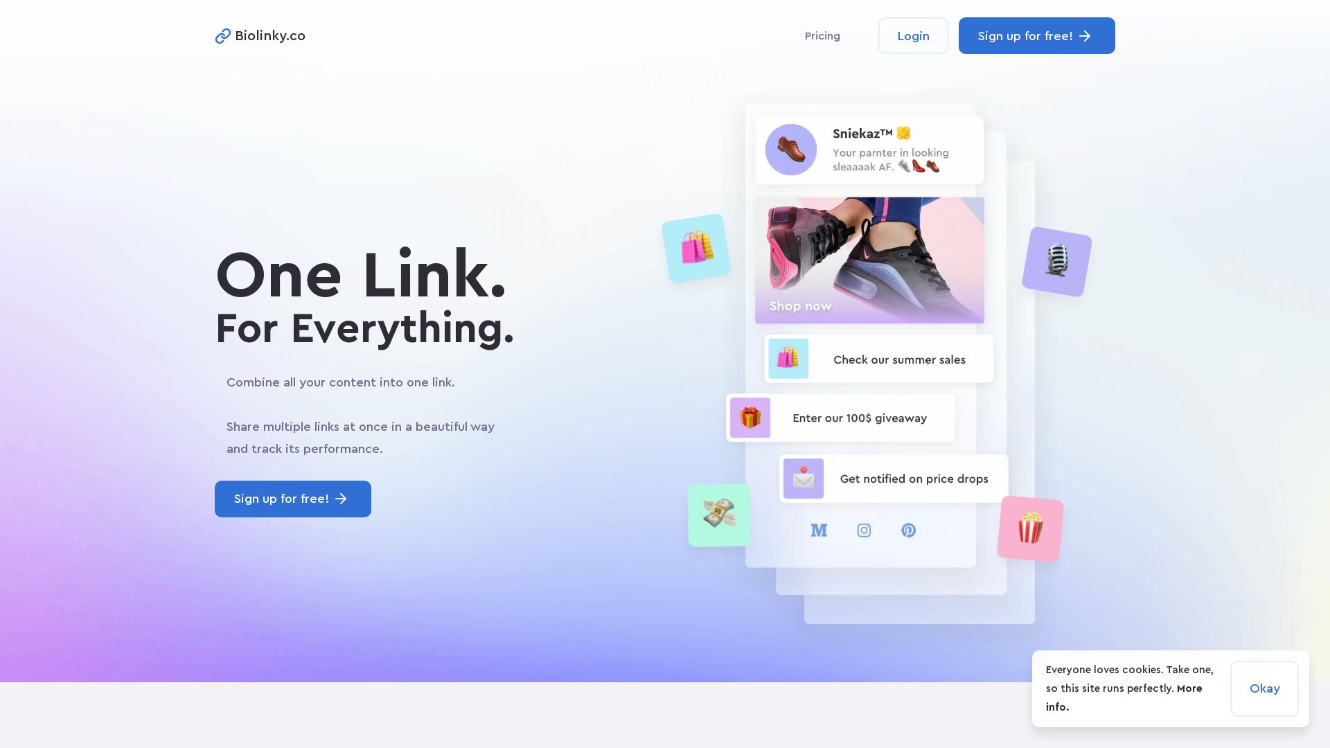 Webseitenstatus biolinky.co ist   ONLINE
