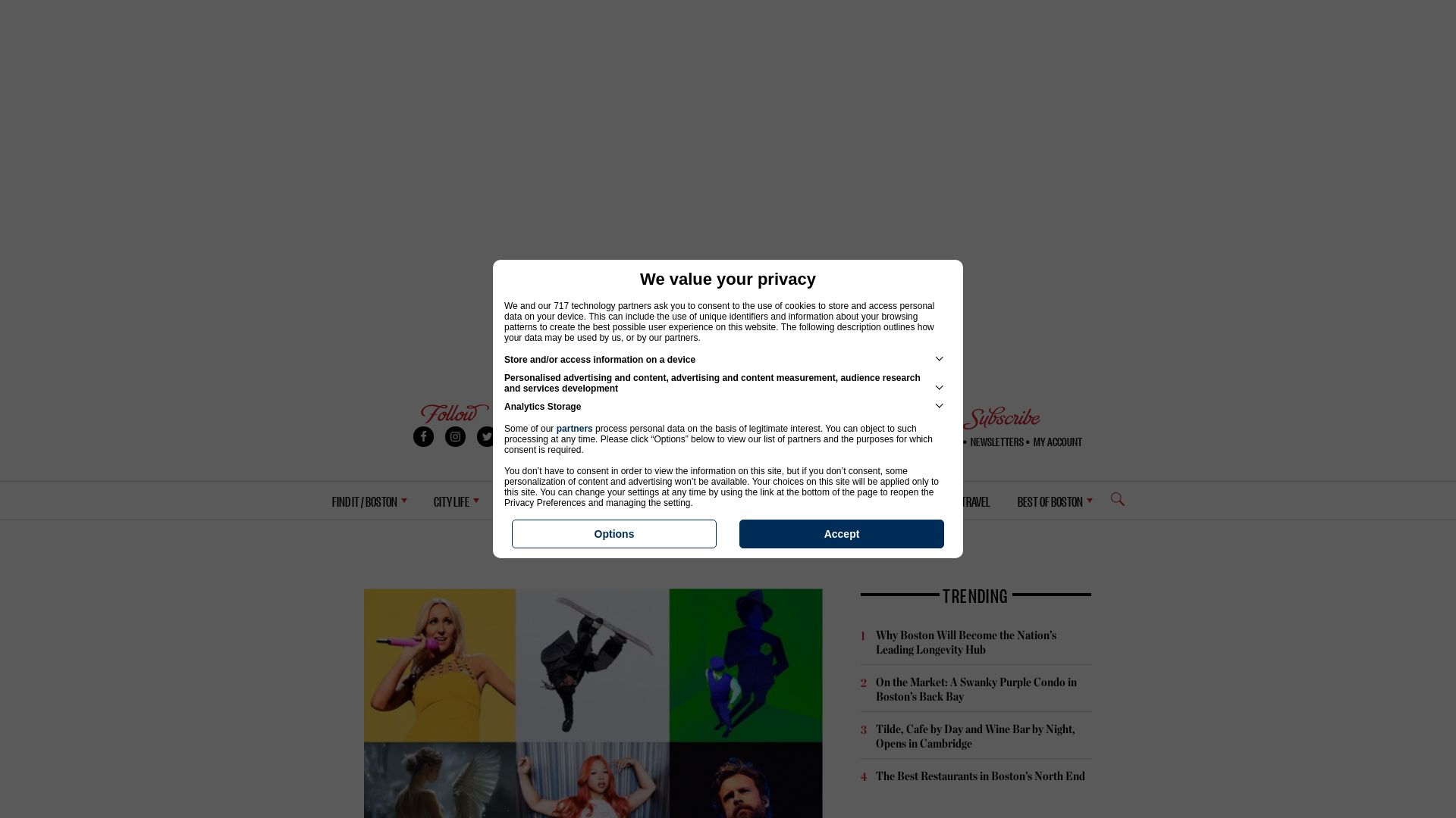 Webseitenstatus bostonmagazine.com ist   ONLINE