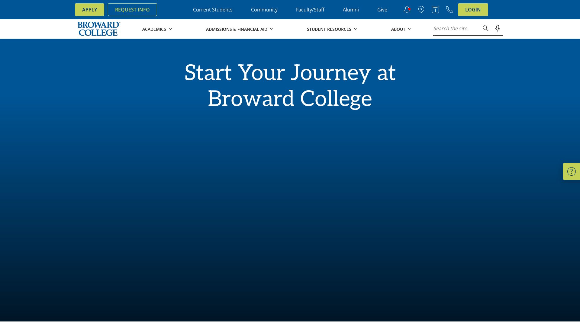 Webseitenstatus broward.edu ist   ONLINE