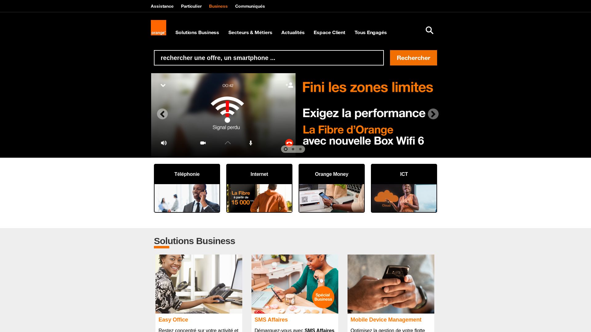 Webseitenstatus business.orange.ci ist   ONLINE