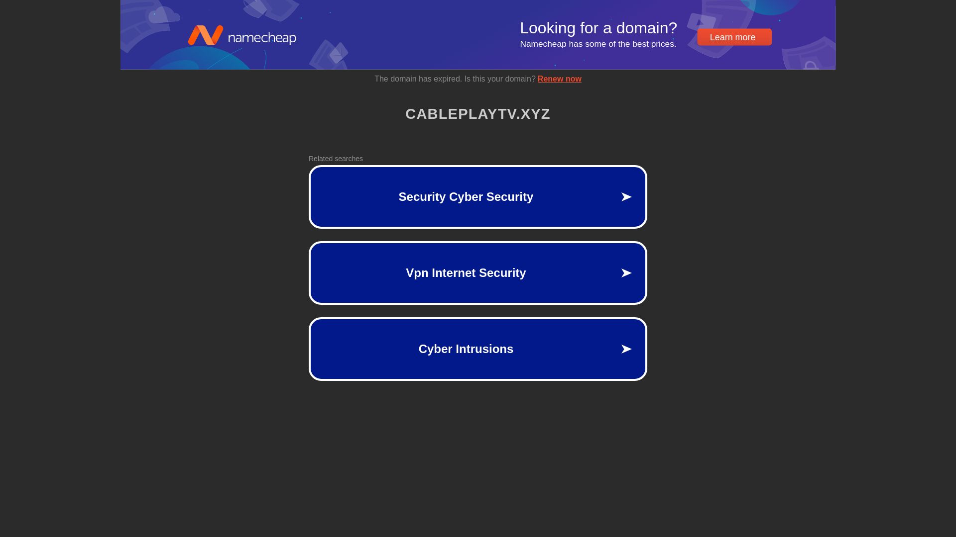 Webseitenstatus cableplaytv.xyz ist   ONLINE