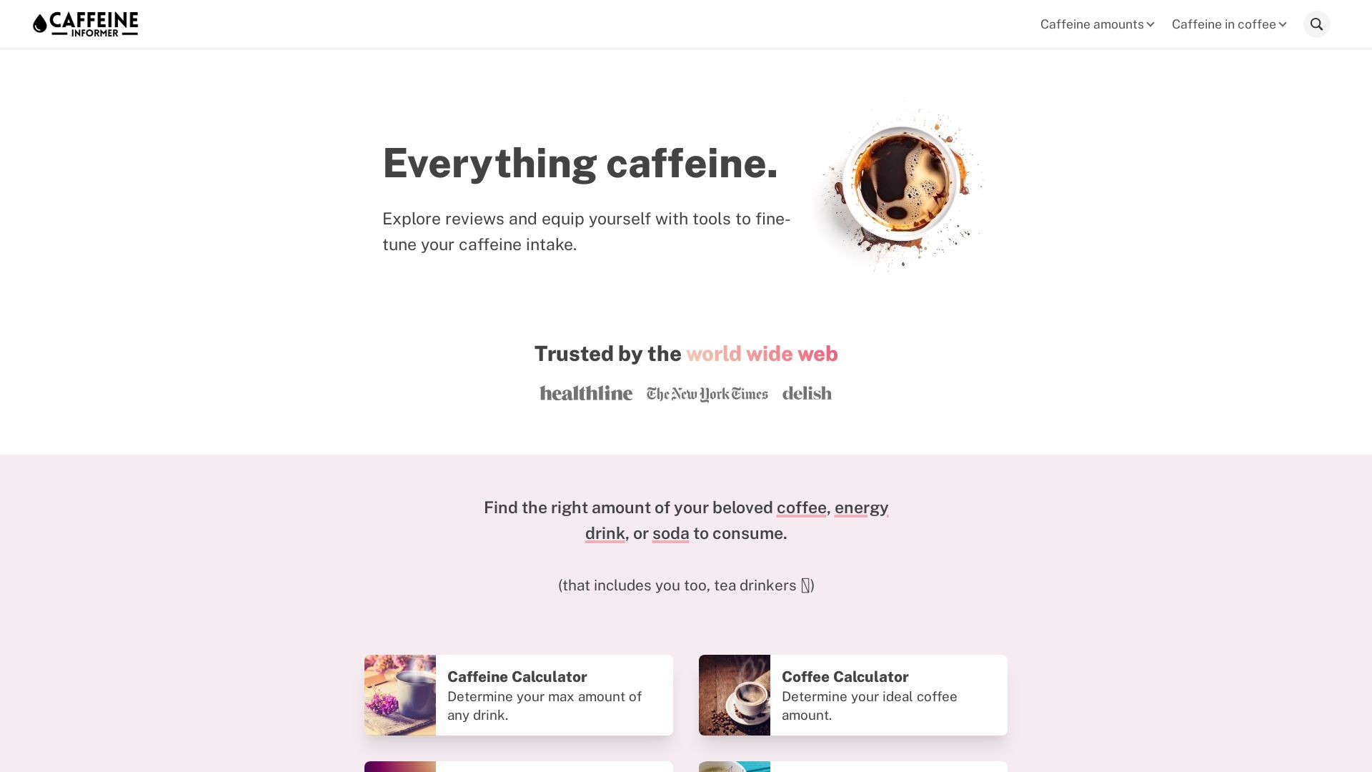 Webseitenstatus caffeineinformer.com ist   ONLINE