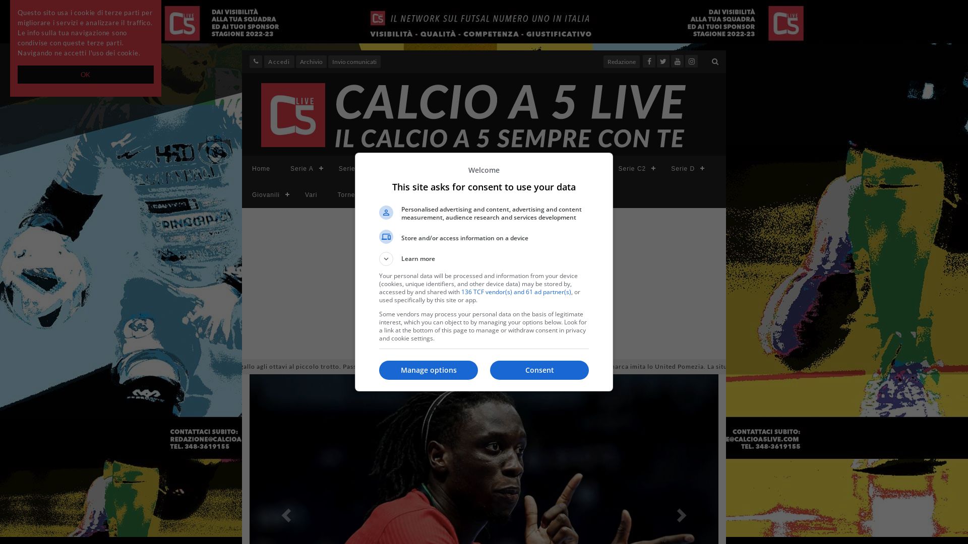 Webseitenstatus calcioa5live.com ist   ONLINE