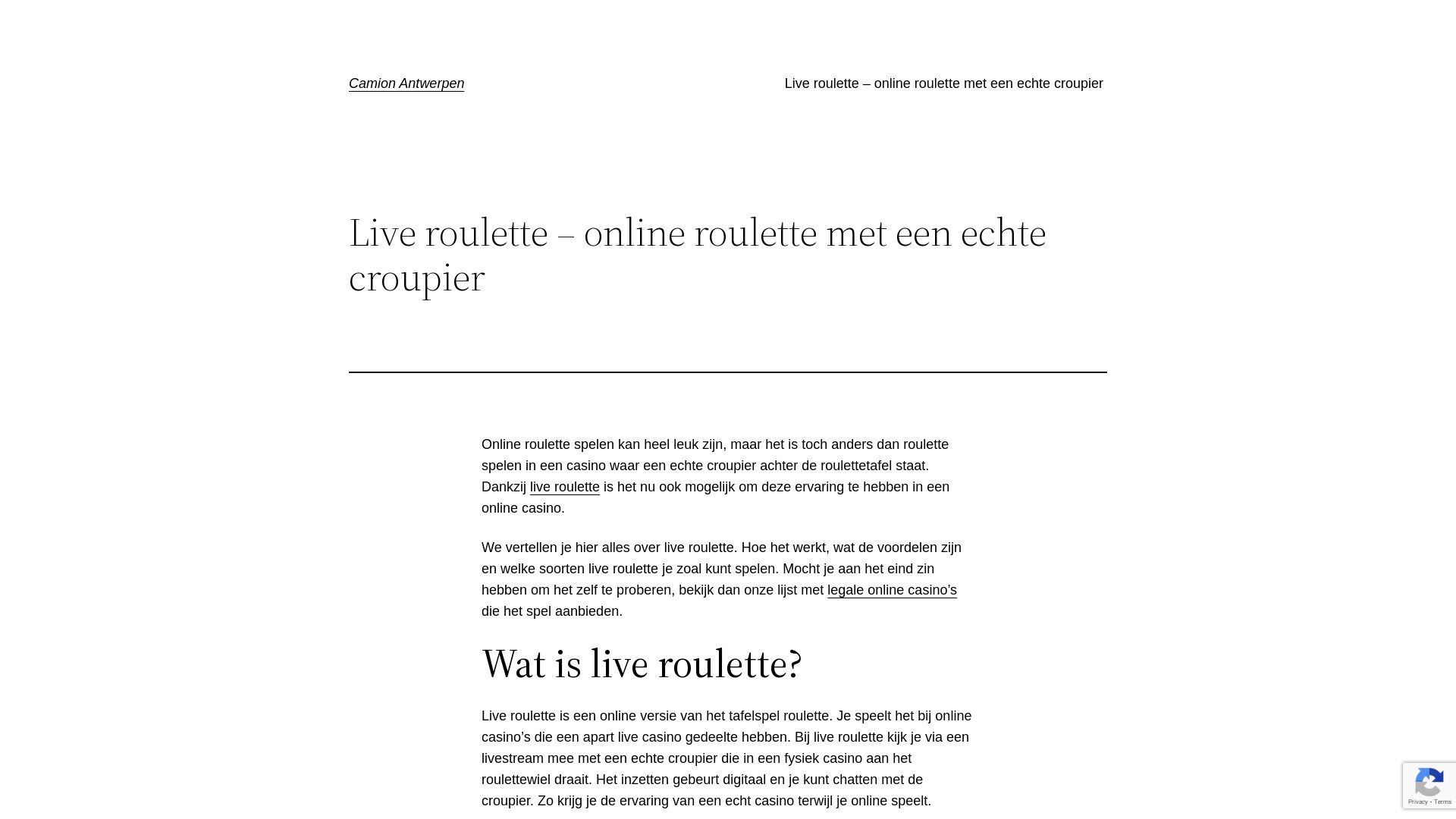 Webseitenstatus camion-antwerpen.be ist   ONLINE