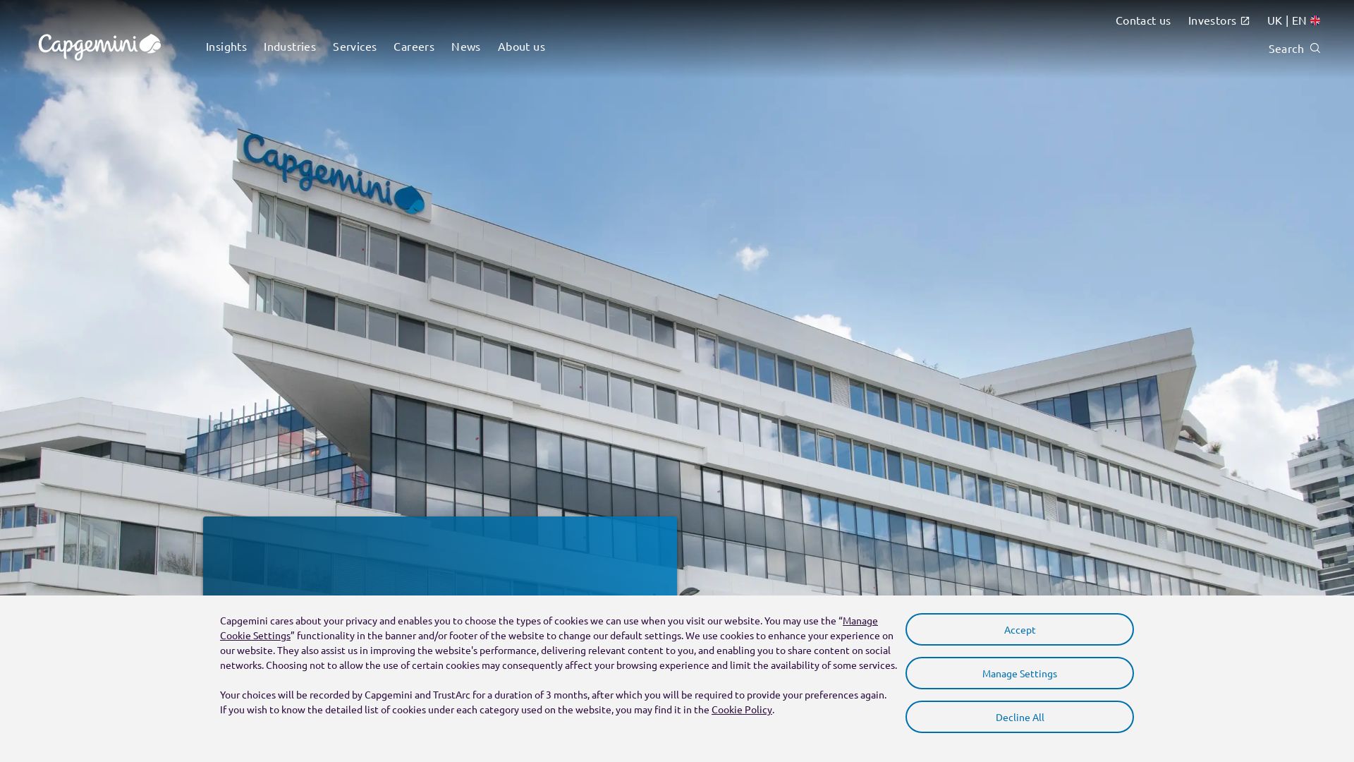 Webseitenstatus capgemini.co.uk ist   ONLINE