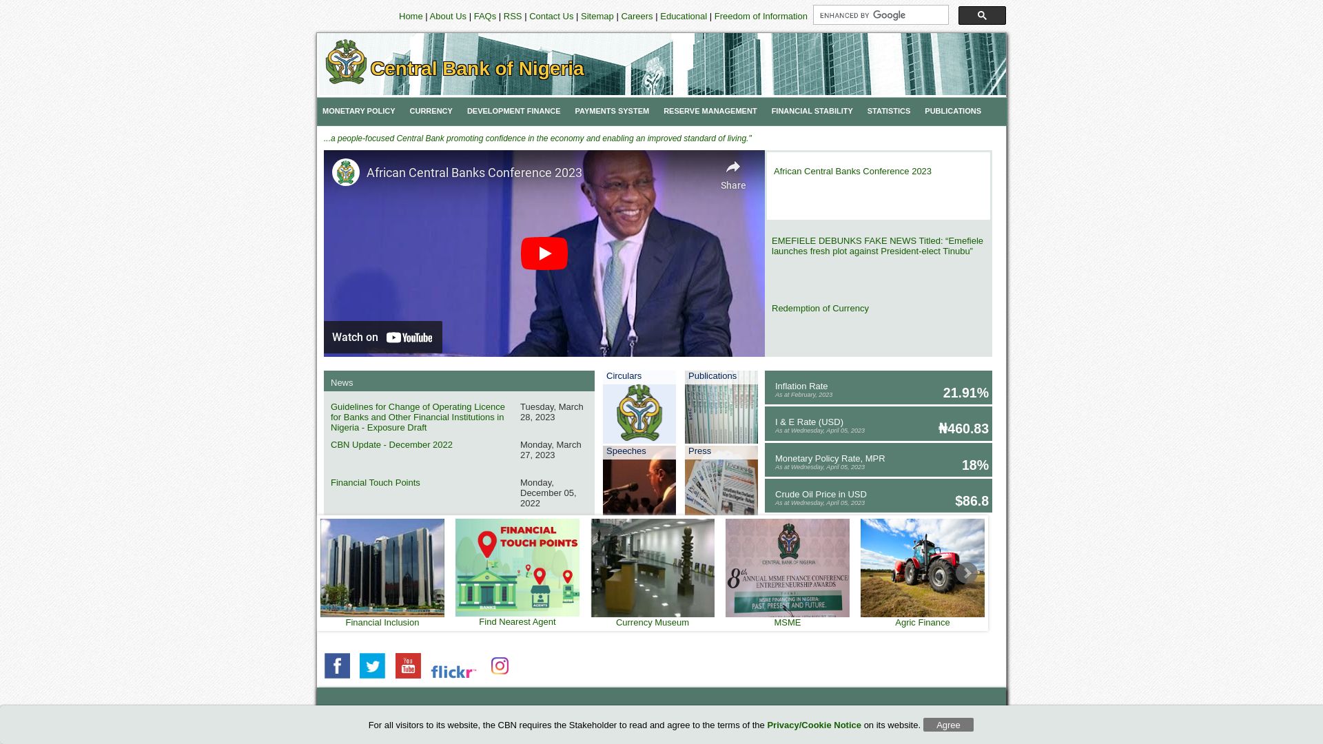 Webseitenstatus cbn.gov.ng ist   ONLINE