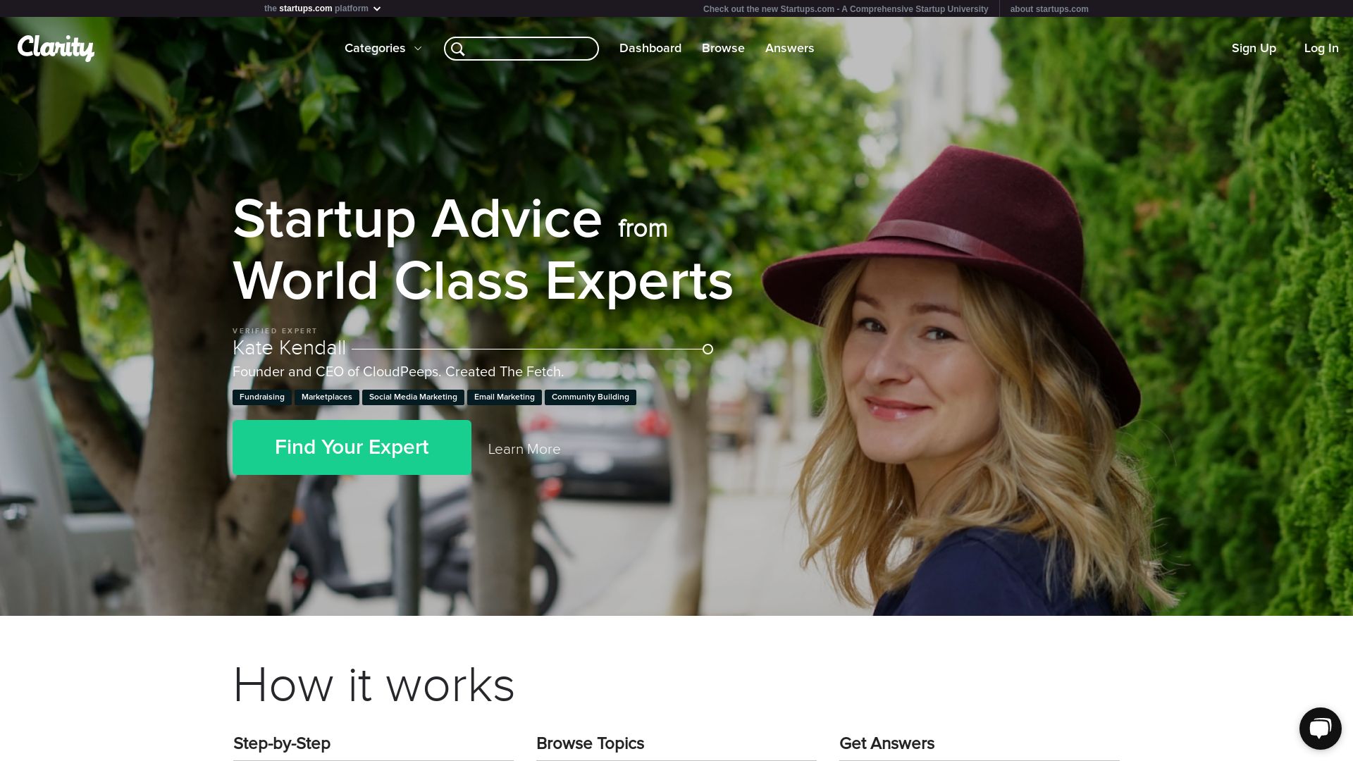 Webseitenstatus clarity.fm ist   ONLINE