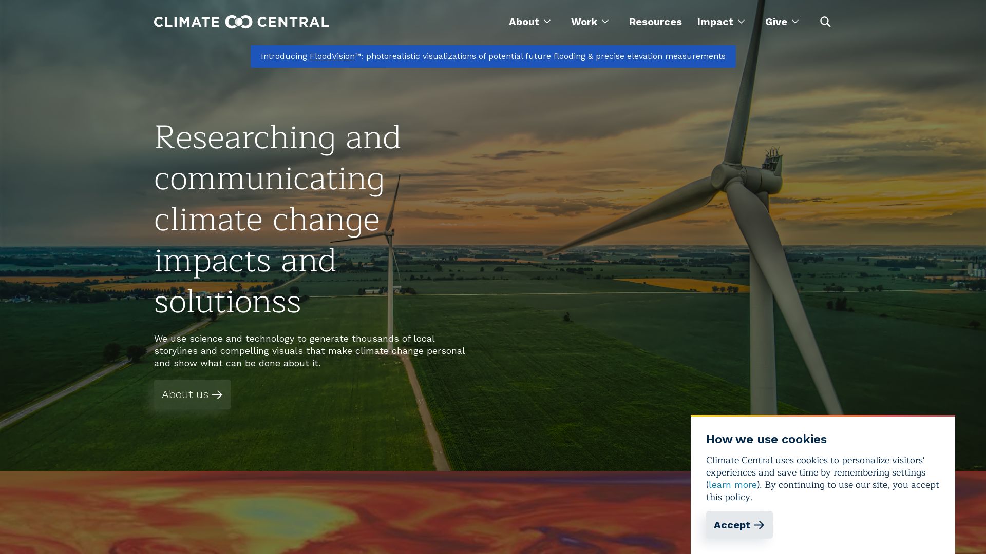 Webseitenstatus climatecentral.org ist   ONLINE