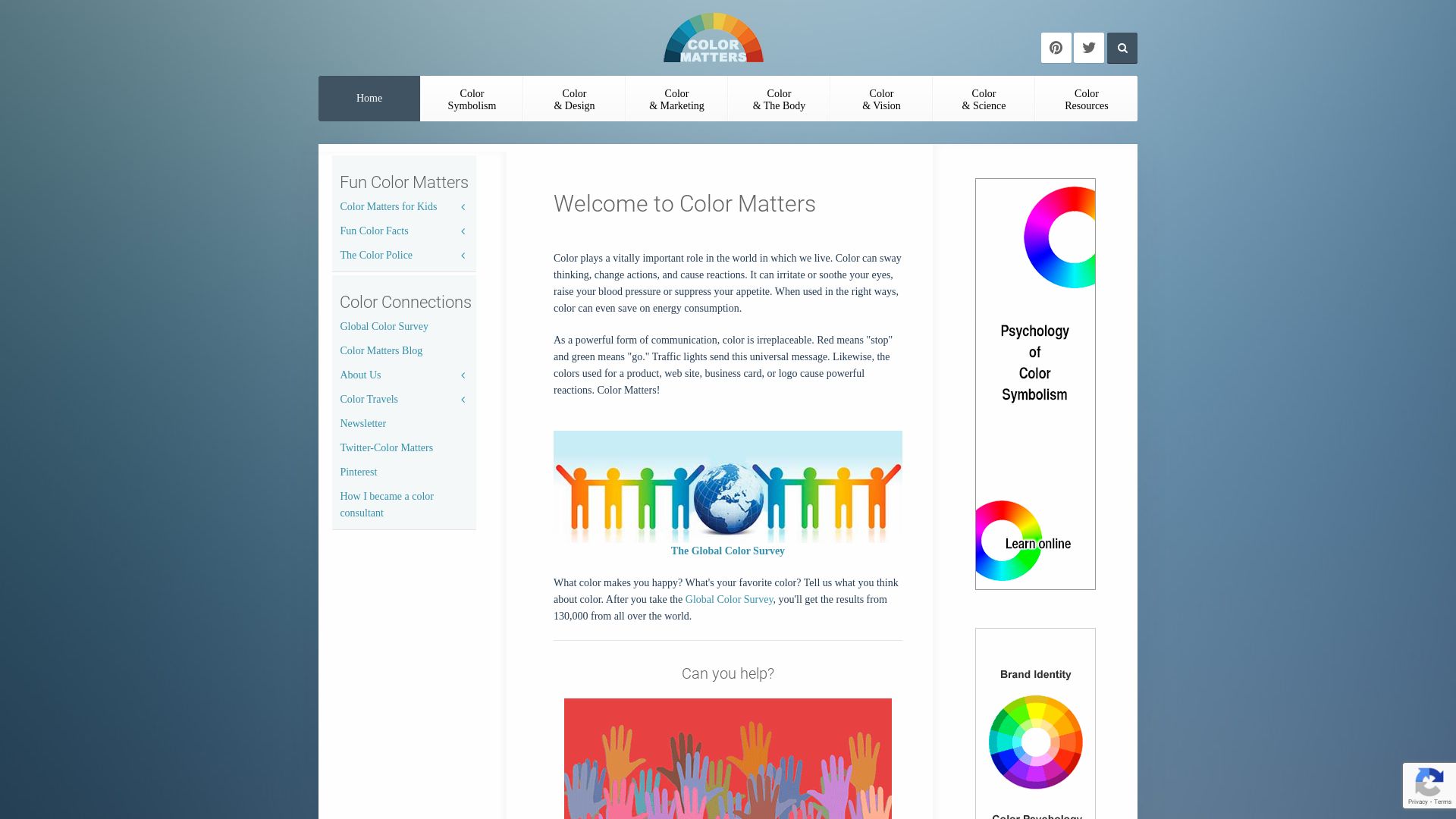 Webseitenstatus colormatters.com ist   ONLINE
