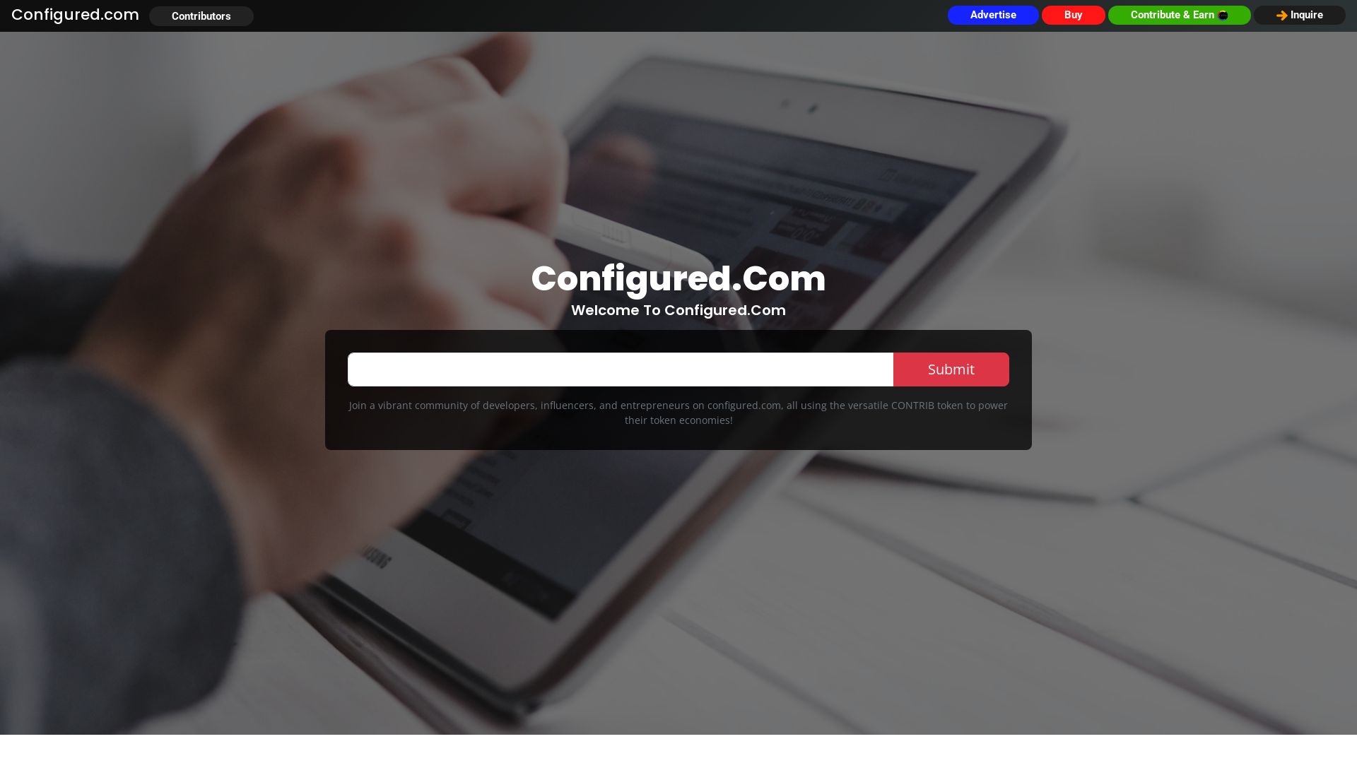 Webseitenstatus configured.com ist   ONLINE