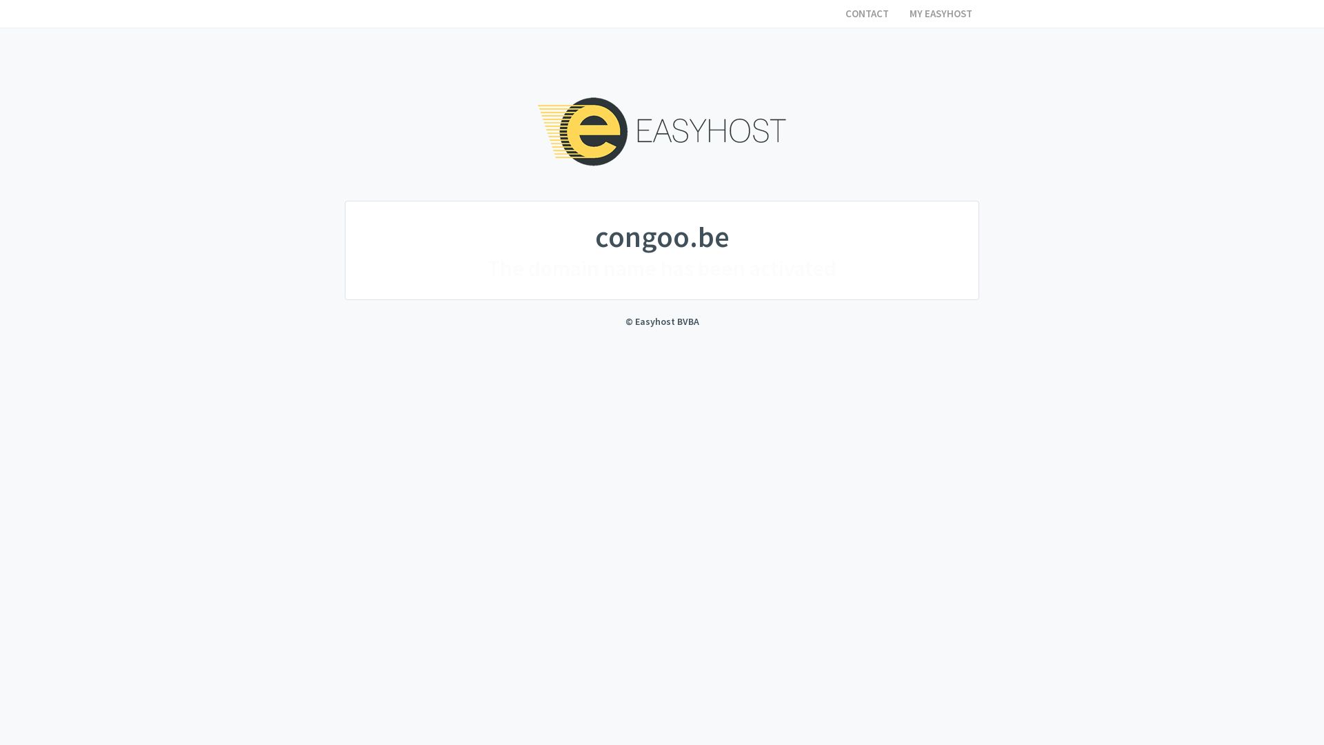 Webseitenstatus congoo.be ist   ONLINE