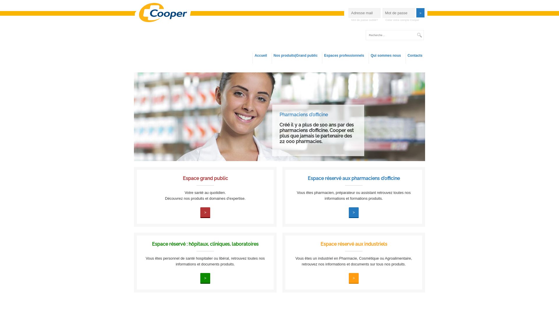 Webseitenstatus cooper.fr ist   ONLINE