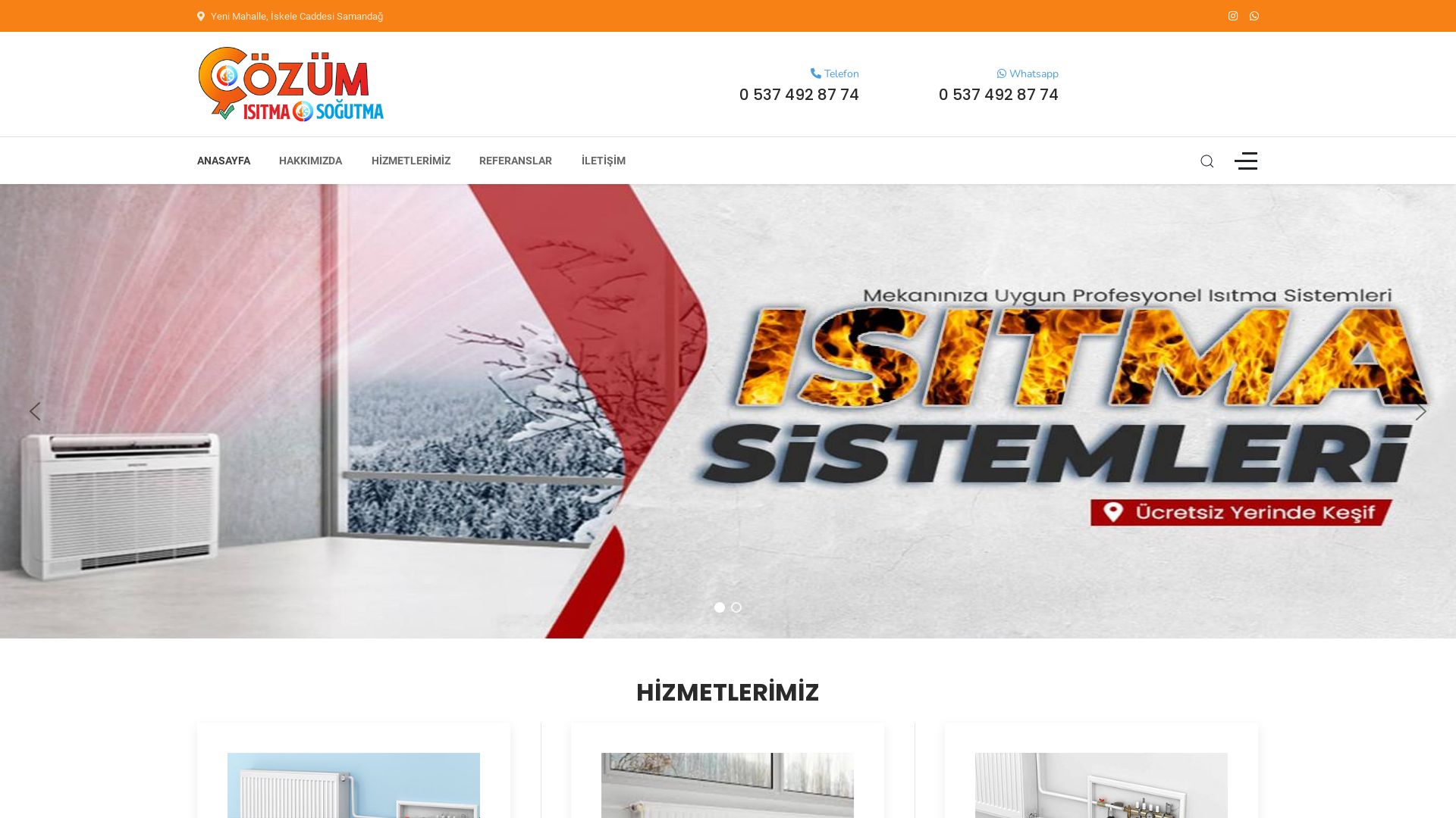 Webseitenstatus cozumisitmasogutma.com ist   ONLINE