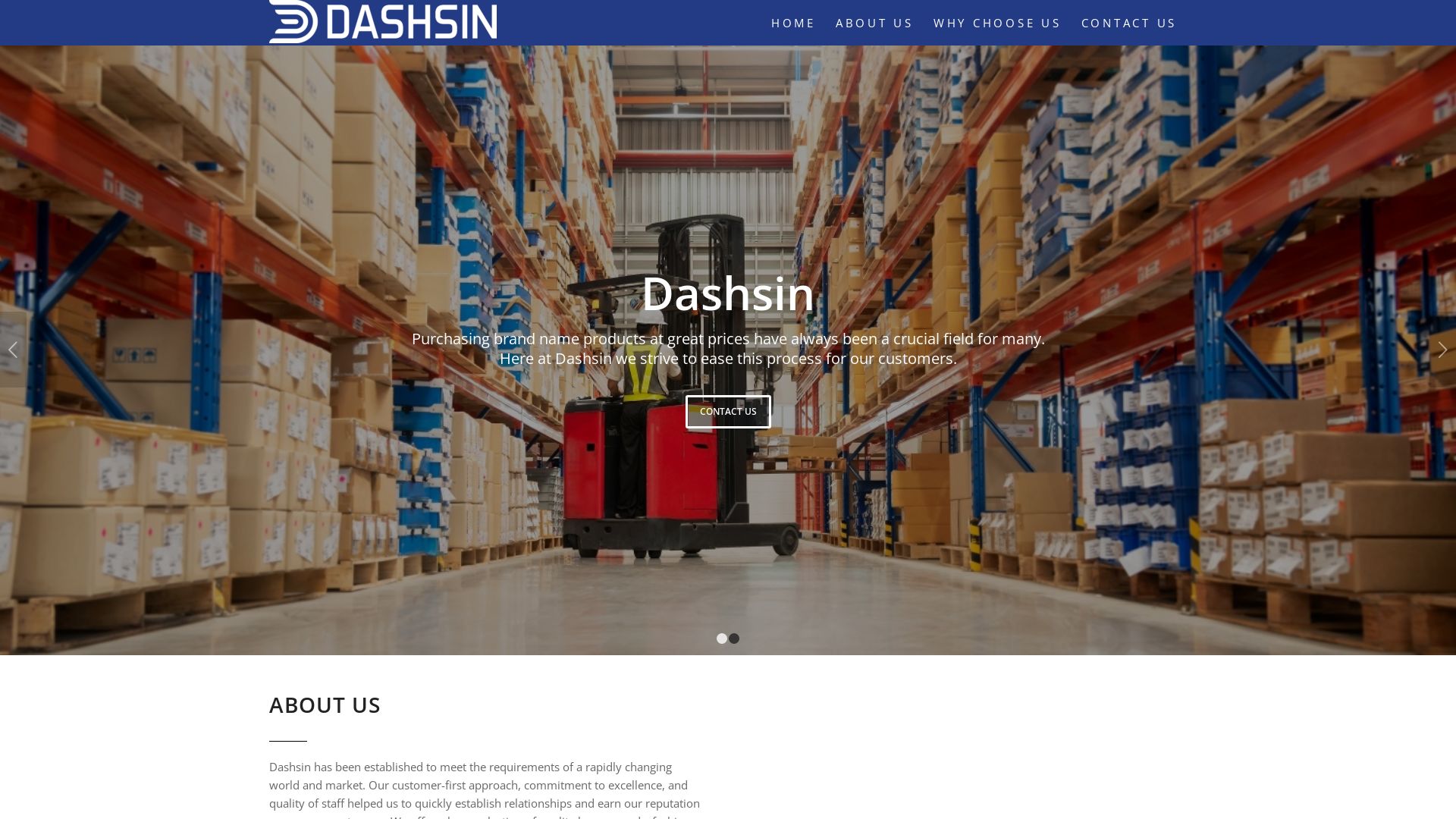 Webseitenstatus dashsin.com ist   ONLINE