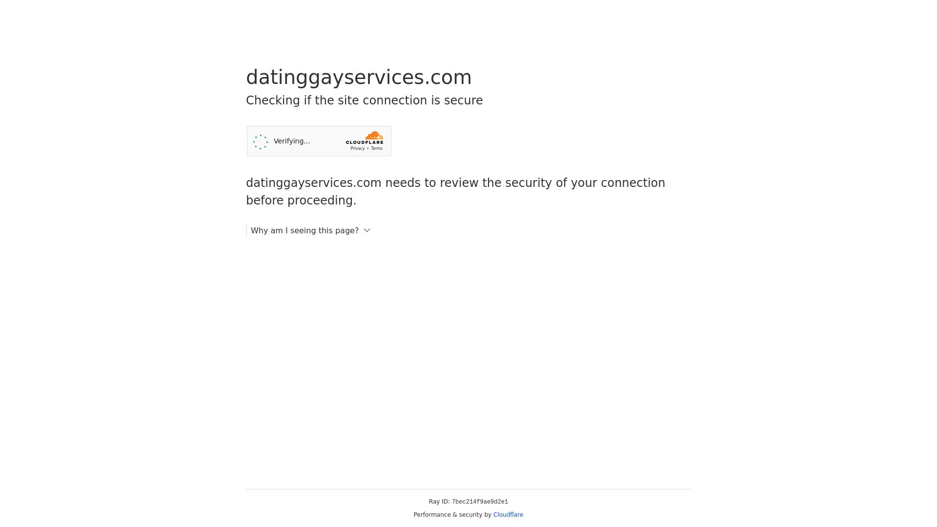 Webseitenstatus datinggayservices.com ist   ONLINE