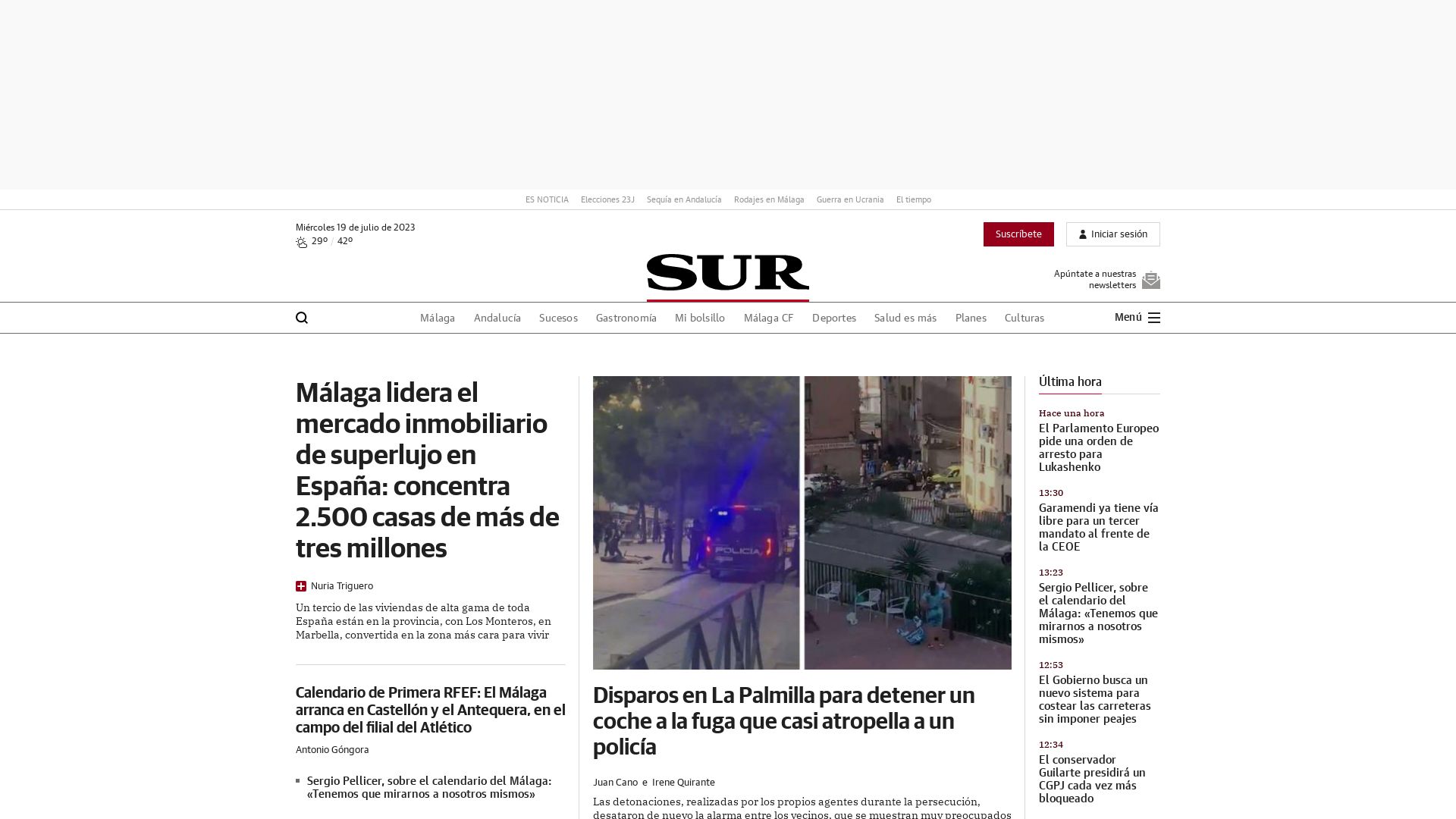 Webseitenstatus diariosur.es ist   ONLINE